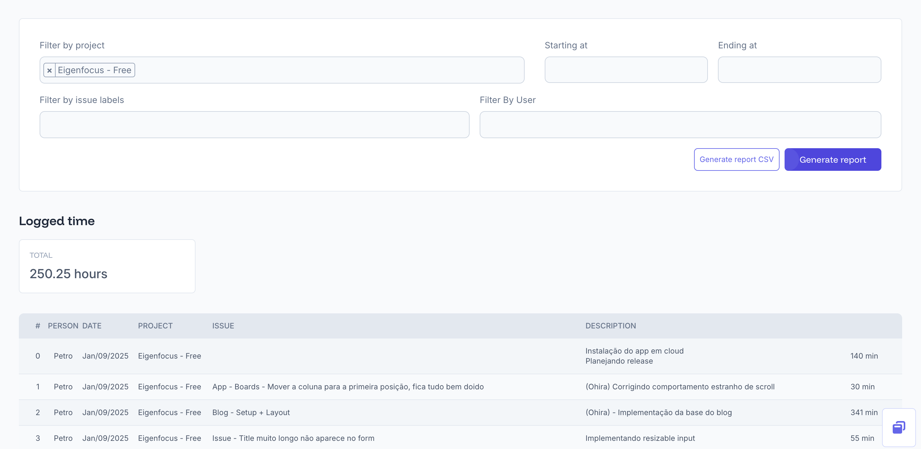 Extract Reports